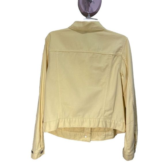 Divided H&M Netflix To All The Boys Show Embroidered Yellow Denim Jacket… - Picture 4 of 6